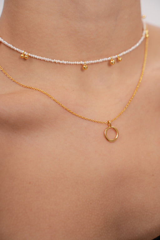 Чокер "Drops" gold